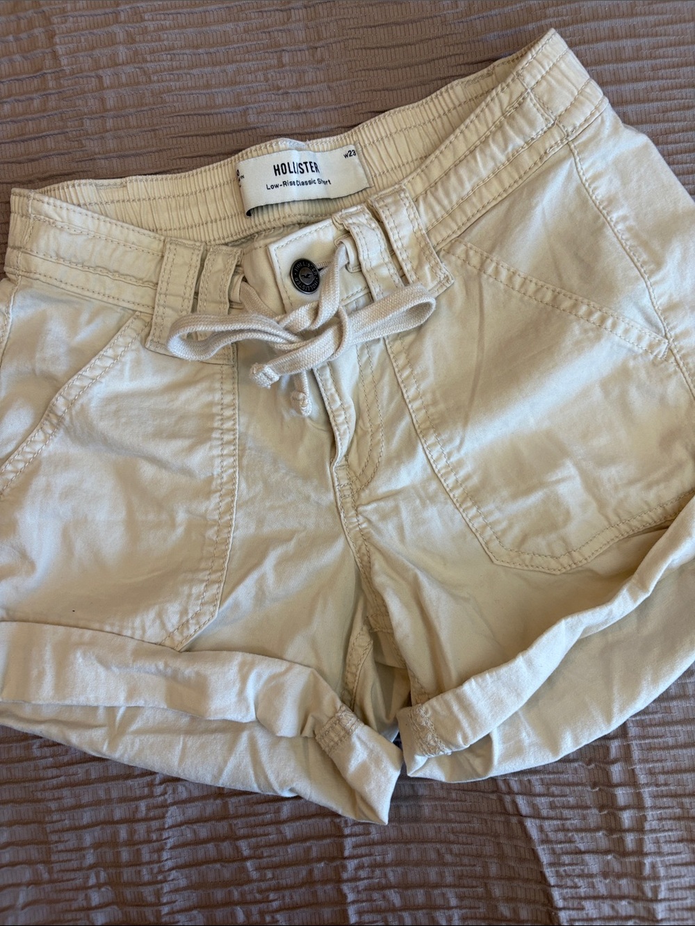 Low rise shorts